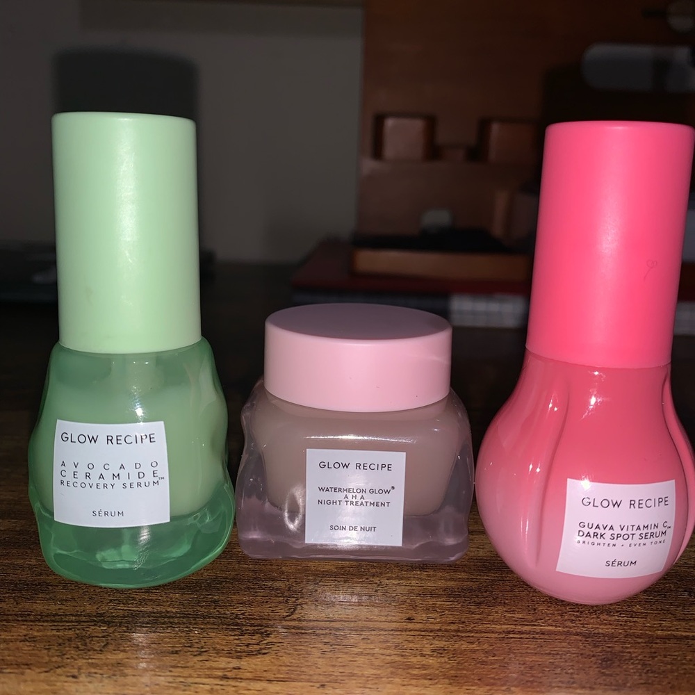 Glow Recipe Skincare MINI Set – NEW – 3 Items